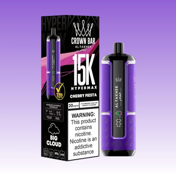 Puff Al Fakher Crown Bar Hypermax 15000 Taff | Puff Cigarette Store Puff Al Fakher Crown Bar Hypermax 15000 Taff | Puff Cigarette Store