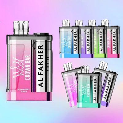 Puff Al Fakher Crown Bar Crystal 9000 Taff | Puff Cigarette Store