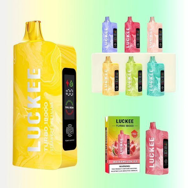 Puff Luckee Turbo 18000 Taff | Sans Nicotine | Puff Cigarette Store Puff Luckee Turbo 18000 Taff | Sans Nicotine | Puff Cigarette Store