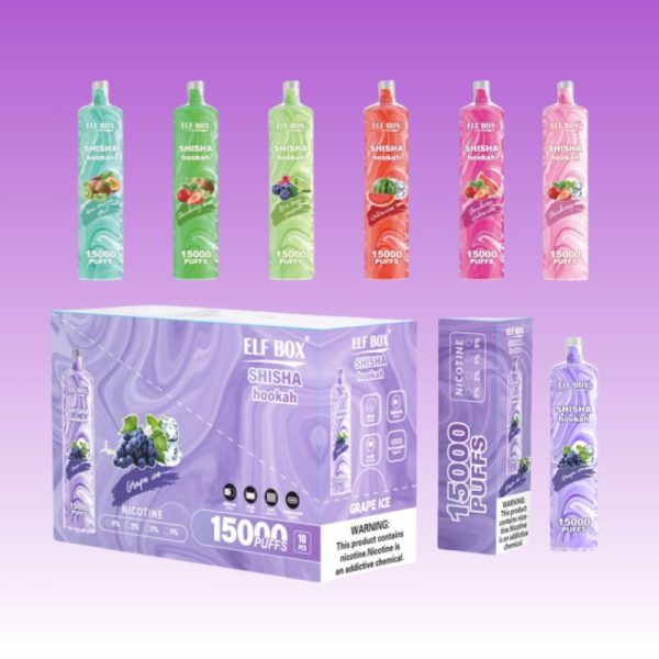 Puff Elf Box Shisha LS15000 Taff | Puff Cigarette Store