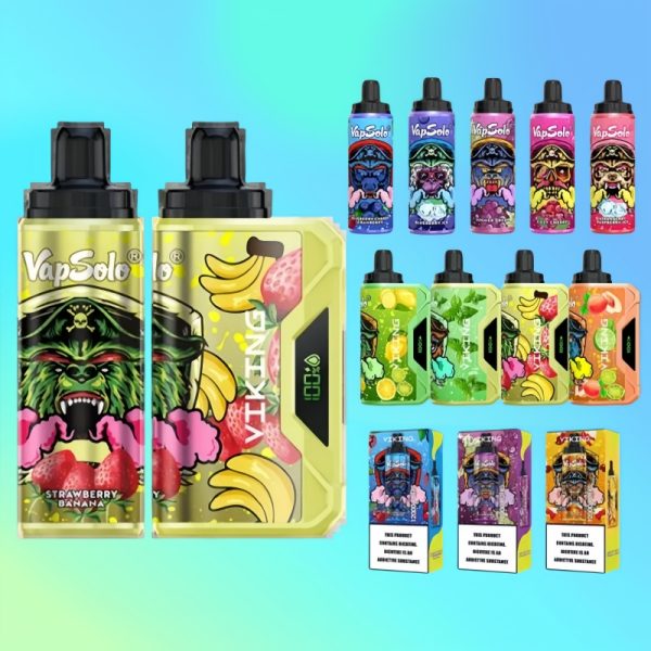 Puff VapSolo Viking 12000 Taff | Sans Nicotine | Puff Cigarette Store