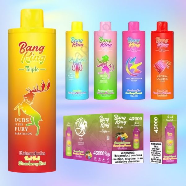 Bang King Triple 45000 Puffs | Puff Cigarette Store