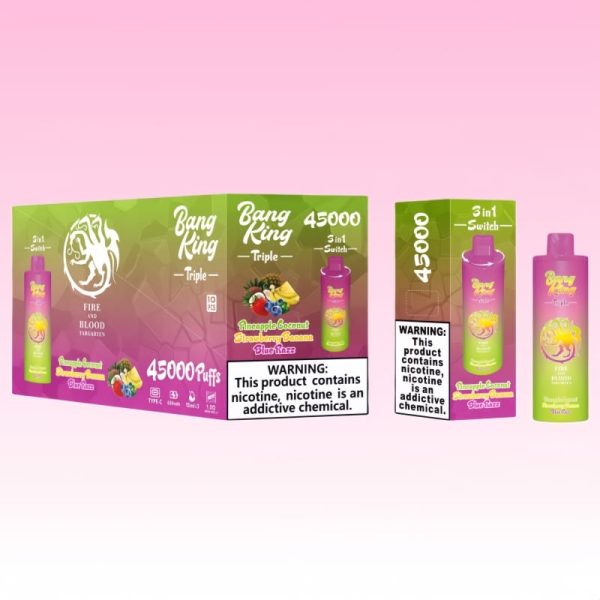 Bang King Triple 45000 Puffs | Puff Cigarette Store Bang King Triple 45000 Puffs | Puff Cigarette Store