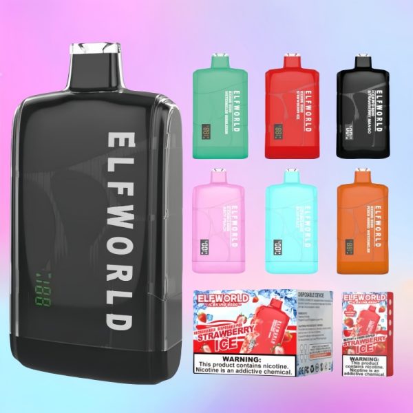 Elfworld Ice King 8500 Puffs | Puff Cigarette Store