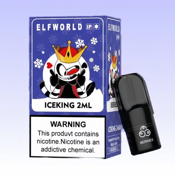 Elfworld Iceking Pod 600 Puffs | Puff Cigarette Store Elfworld Iceking Pod 600 Puffs | Puff Cigarette Store