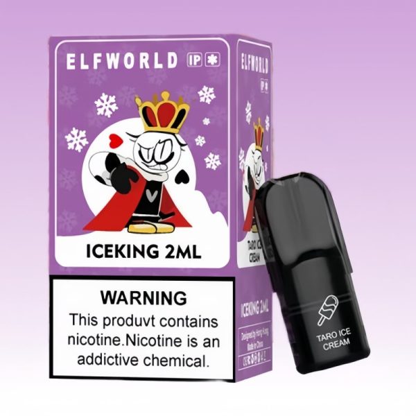 Elfworld Iceking Pod 600 Puffs | Puff Cigarette Store Elfworld Iceking Pod 600 Puffs | Puff Cigarette Store