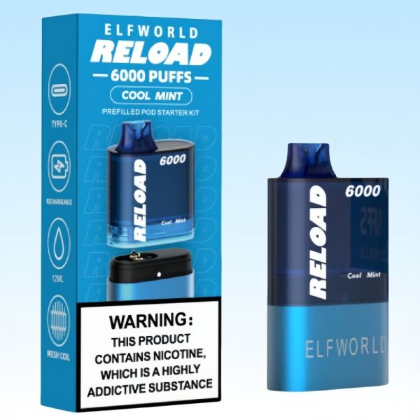 Elfworld Relaod 6000 Puffs Kit | Puff Cigarette Store Elfworld Relaod 6000 Puffs Kit | Puff Cigarette Store