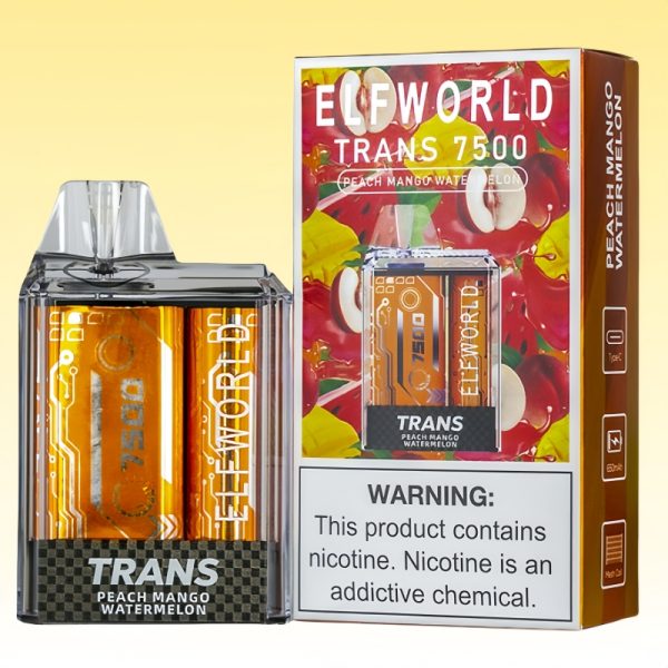 Elfworld Trans 7500 Puffs | Puff Cigarette Store Elfworld Trans 7500 Puffs | Puff Cigarette Store