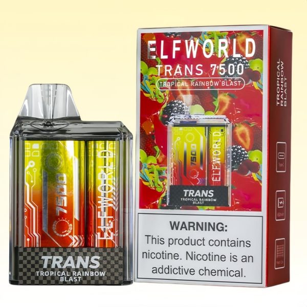 Elfworld Trans 7500 Puffs | Puff Cigarette Store Elfworld Trans 7500 Puffs | Puff Cigarette Store