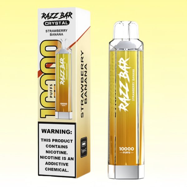 Razz Bar Crystal 10000 Puffs | Puff Cigarette Store Razz Bar Crystal 10000 Puffs | Puff Cigarette Store
