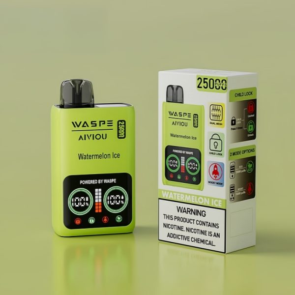 Waspe Aiviou 25000 Puffs | Puff Cigarette Store Waspe Aiviou 25000 Puffs | Puff Cigarette Store