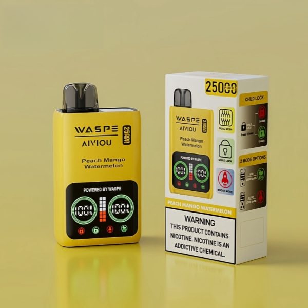 Waspe Aiviou 25000 Puffs | Puff Cigarette Store Waspe Aiviou 25000 Puffs | Puff Cigarette Store