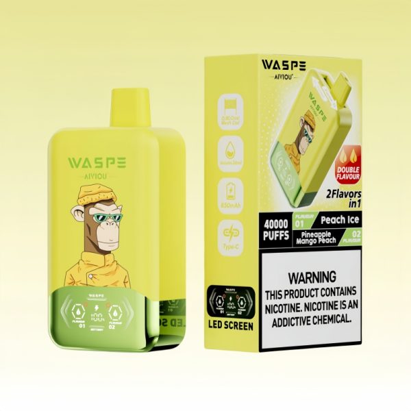 Waspe Aiviou 40000 Puffs | 2in1 | Puff Cigarette Store Waspe Aiviou 40000 Puffs | 2in1 | Puff Cigarette Store