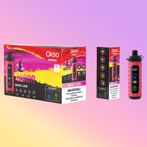 Okso Shisha Max 40k Puffs | Puff Cigarette Store Okso Shisha Max 40k Puffs | Puff Cigarette Store