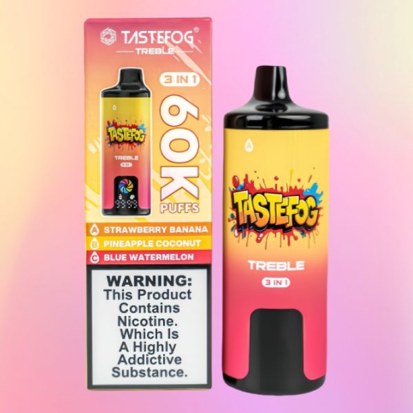 Tastefog Treble 60000 taff | Puff Cigarette Store Tastefog Treble 60000 taff | Puff Cigarette Store