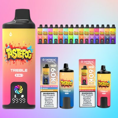 Tastefog Treble 60000 taff | Puff Cigarette Store Tastefog Treble 60000 taff | Puff Cigarette Store