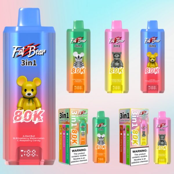 Aivono Aim Fatbear 80000 taff | Puff Cigarette Store