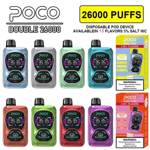 Poco Double 26000 Taff | Puff Cigarette Store Poco Double 26000 Taff | Puff Cigarette Store