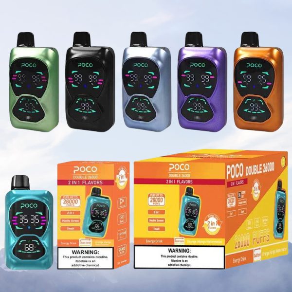 Poco Double 26000 Taff | Puff Cigarette Store