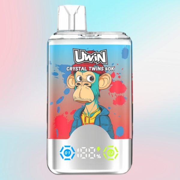 Uwin X RandM Twins Crystal 40000 Puffs | Puff Cigarette Store Uwin X RandM Twins Crystal 40000 Puffs | Puff Cigarette Store