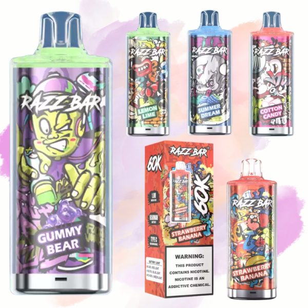 Puff Razz Bar 60000 Crystal | Puff Cigarette Store Puff Razz Bar 60000 Crystal | Puff Cigarette Store