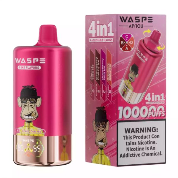 Waspe 4 en 1 100k Taff | Puff Cigarette Store Waspe 4 en 1 100k Taff | Puff Cigarette Store
