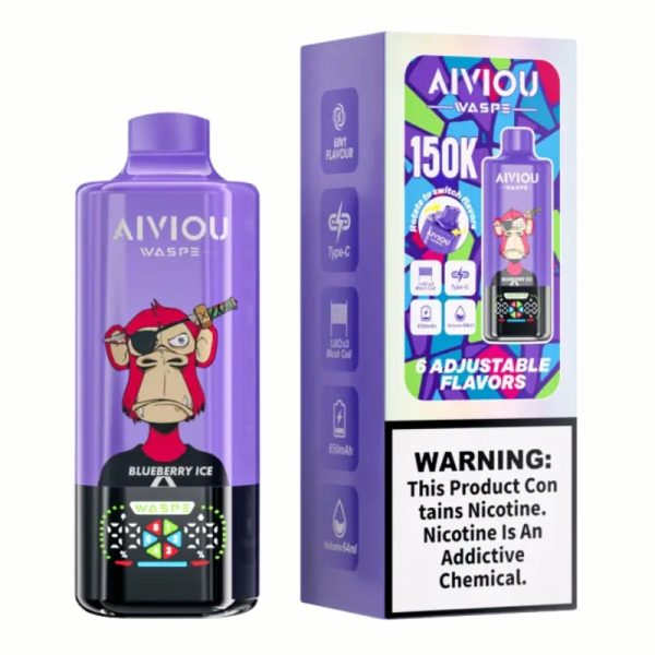 Puff Waspe Aiviou 6 en 1 150k Taff | Puff Cigarette Store Puff Waspe Aiviou 6 en 1 150k Taff | Puff Cigarette Store