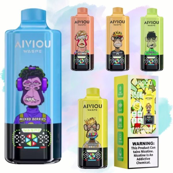 Puff Waspe Aiviou 6 en 1 150k Taff | Puff Cigarette Store