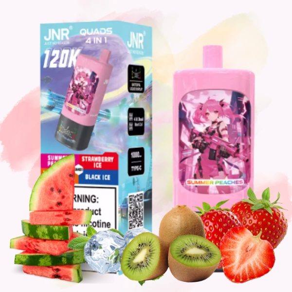 JNR Quads 4in1 120k Puffs | Puff Cigarette Store JNR Quads 4in1 120k Puffs | Puff Cigarette Store