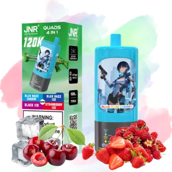 JNR Quads 4in1 120k Puffs | Puff Cigarette Store JNR Quads 4in1 120k Puffs | Puff Cigarette Store