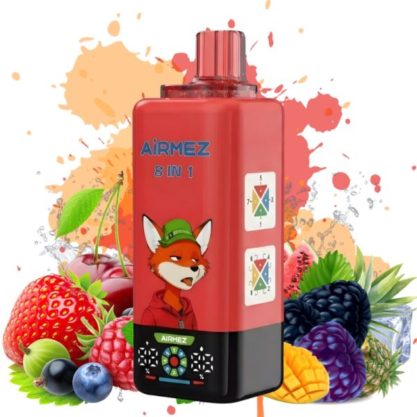 Airmez Fox 8IN1 160K | Puff Cigarette Store Airmez Fox 8IN1 160K | Puff Cigarette Store