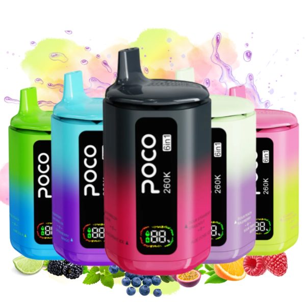 POCO 260K 6IN1 | Puff Cigarette Store POCO 260K 6IN1 | Puff Cigarette Store